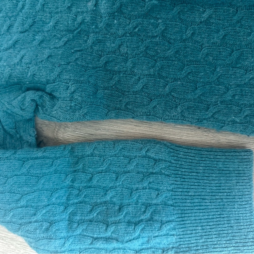 Banana Republic Teal Knit Top - Picture 3 of 3